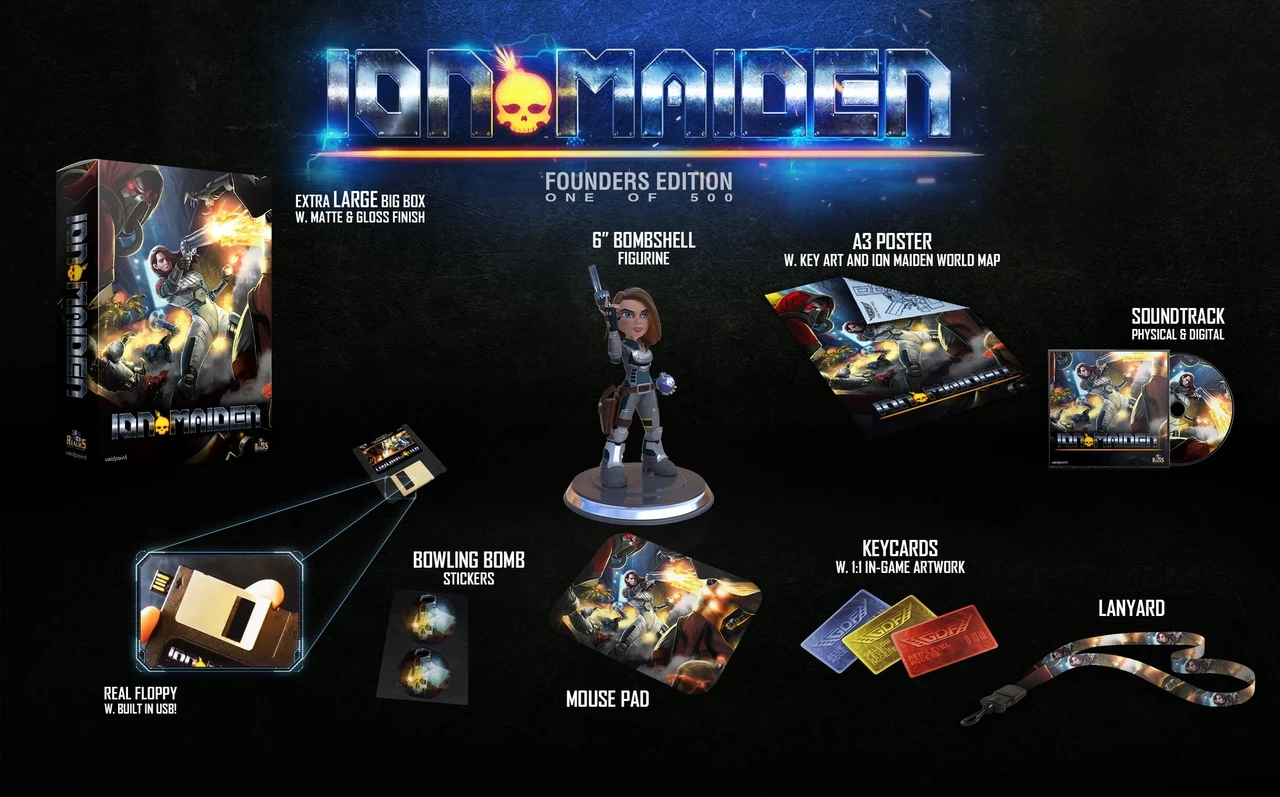 Ретро-шутер Ion Maiden от 3D Realms получит коллекционное издание