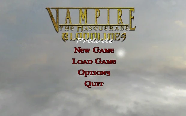 Vampire: The Masquerade - Bloodlines "Приквел к игр - Prelude. Глава 1