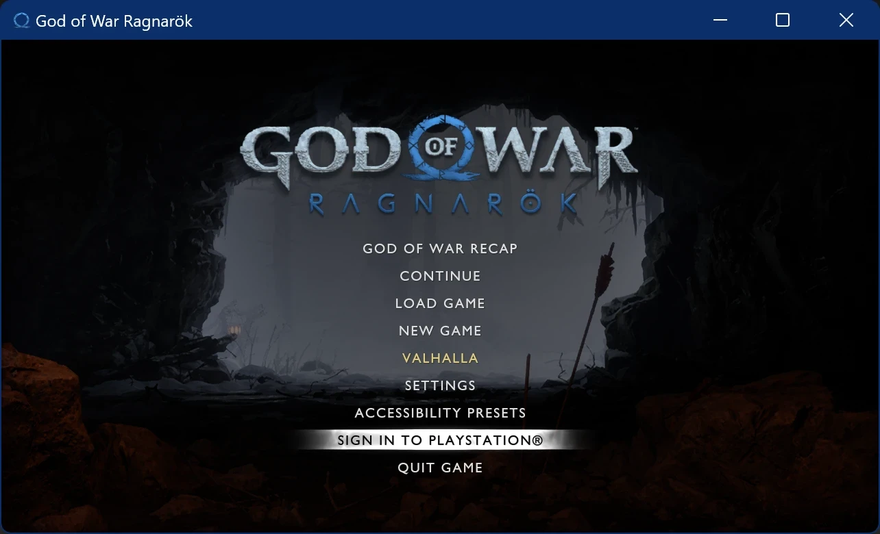 God of War: Ragnarok "Удаление требования привязки к PSN"