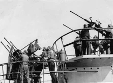 Зенитные орудия на немецких субмаринах