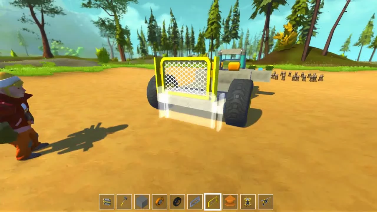 Scrap Mechanic- Грузовик угара из GTA 5