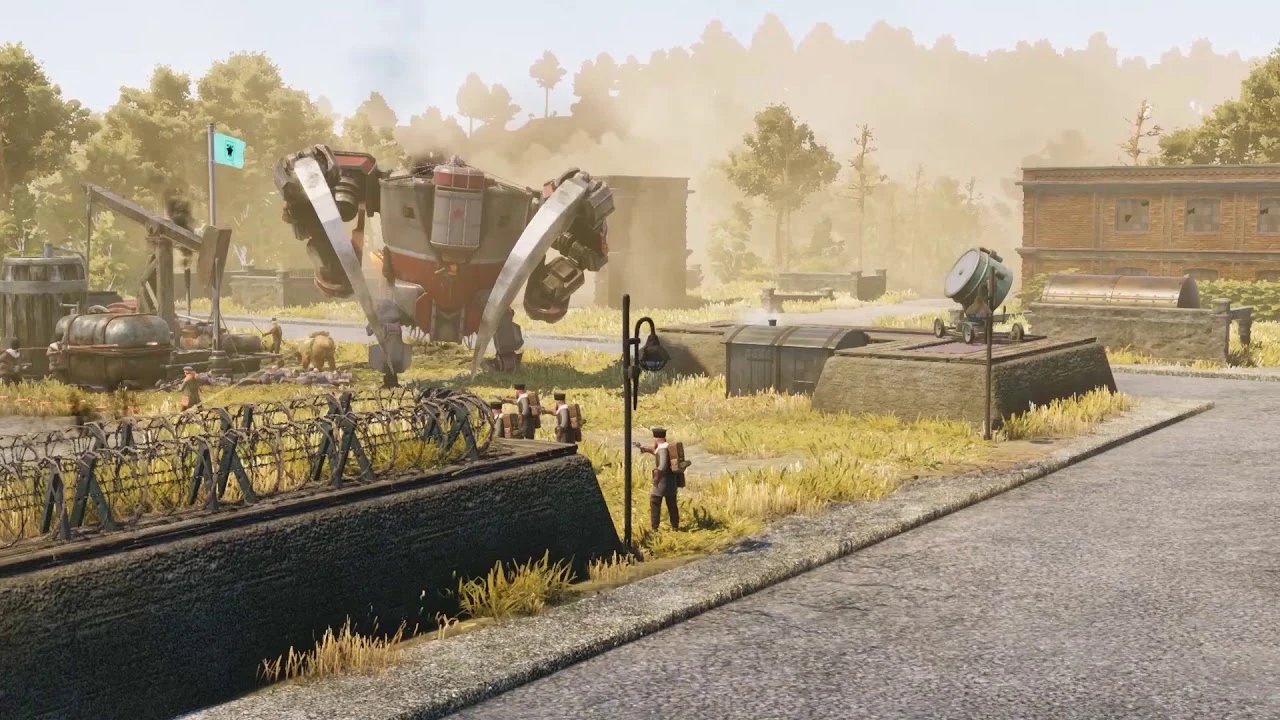 В Iron Harvest добавили карту City Outskirts