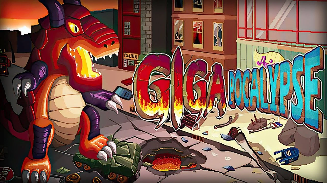 Видео игрового процесса экшен игры Gigapocalypse