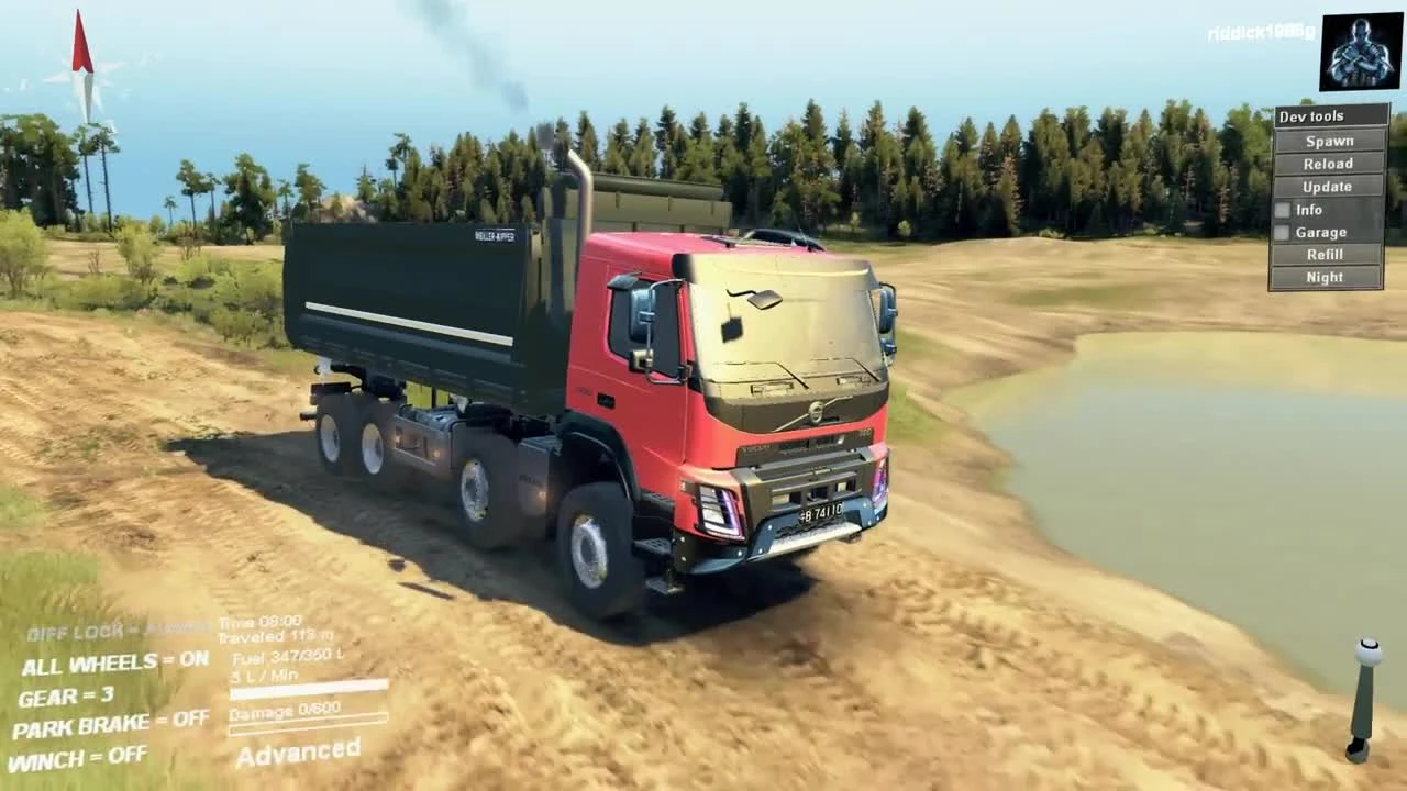 Spintires "VOLVO FMX 2014"