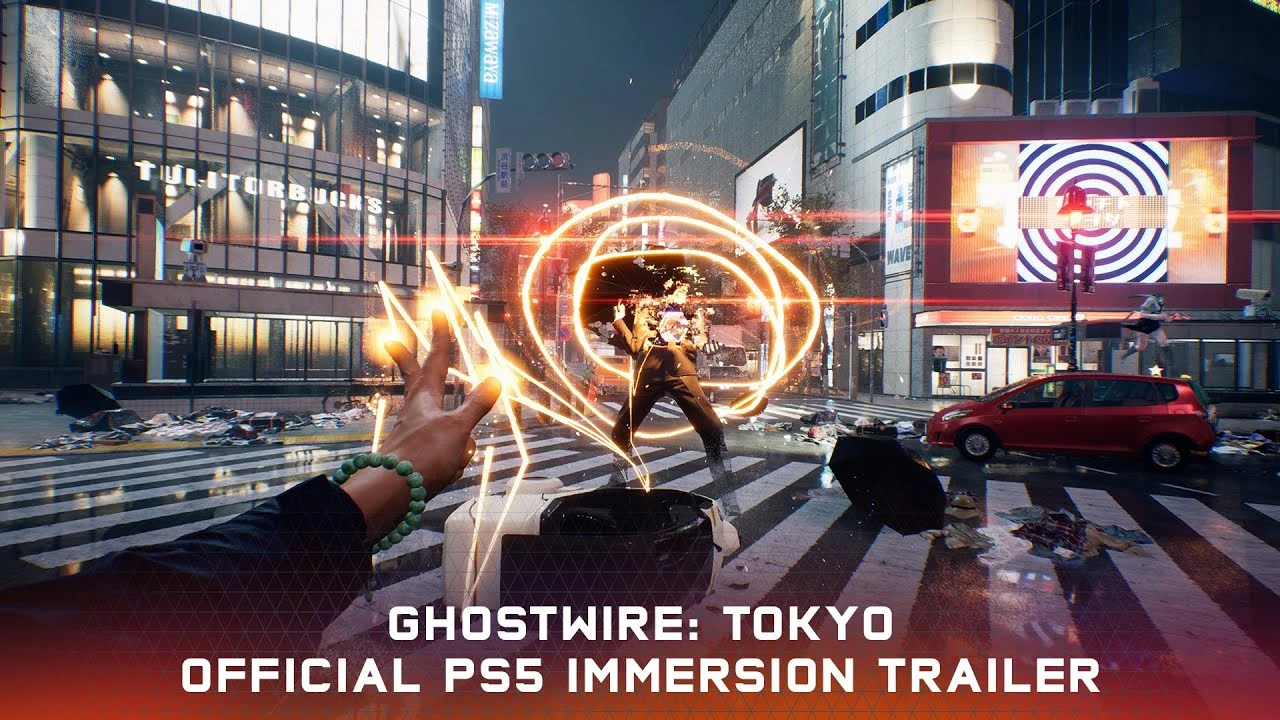 Новый трейлер Ghostwire: Tokyo, сделанный на консоли нового поколения PS5