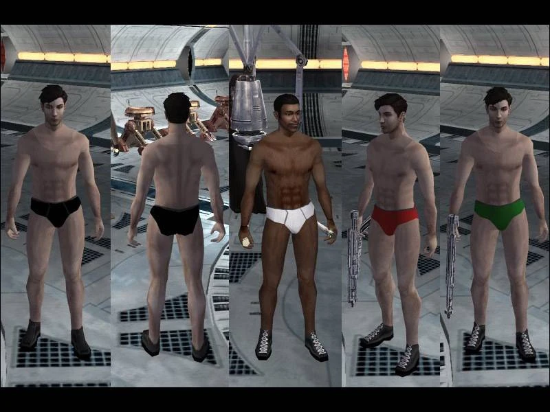 Star Wars: Knights of the Old Republic 2 - The Sith Lords "Tighty Whiteys 1.1 (трусы для мужиков)"