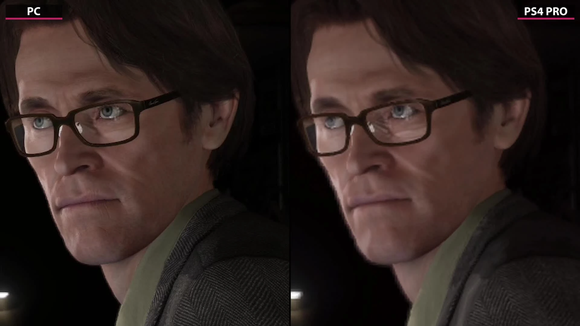 Beyond Two Souls - Сравнение графики PC vs. PS4 Pro 4K(Candyland)