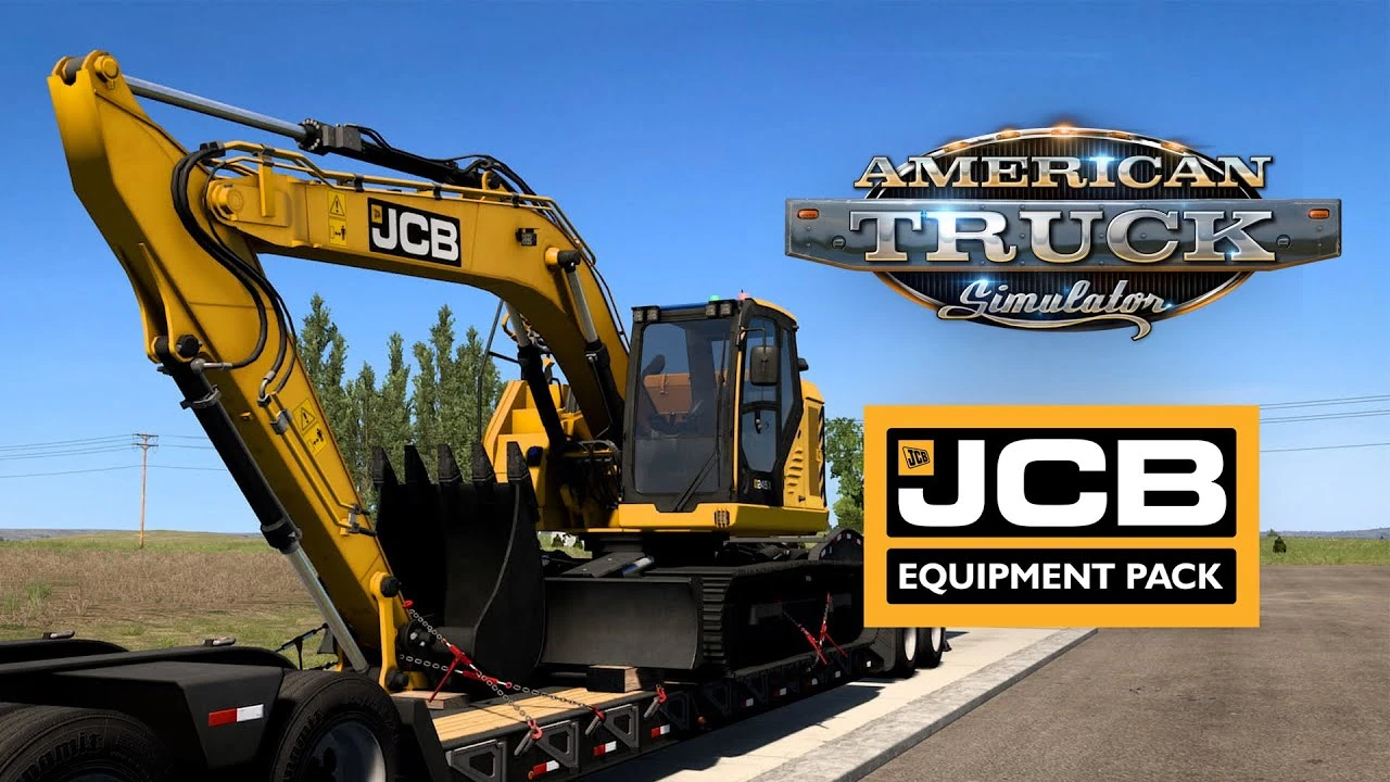 Разработчики SCS выпустили новое дополнение - "JCB Equipment Pack"