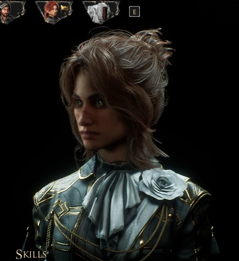 Clair Obscur: Expedition 33 "Прическа Люнэ из Deluxe-издания для Сиэль"