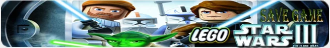 LEGO Star Wars 3: The Clone Wars: сохранение (100% пройдено) [PSP/US]
