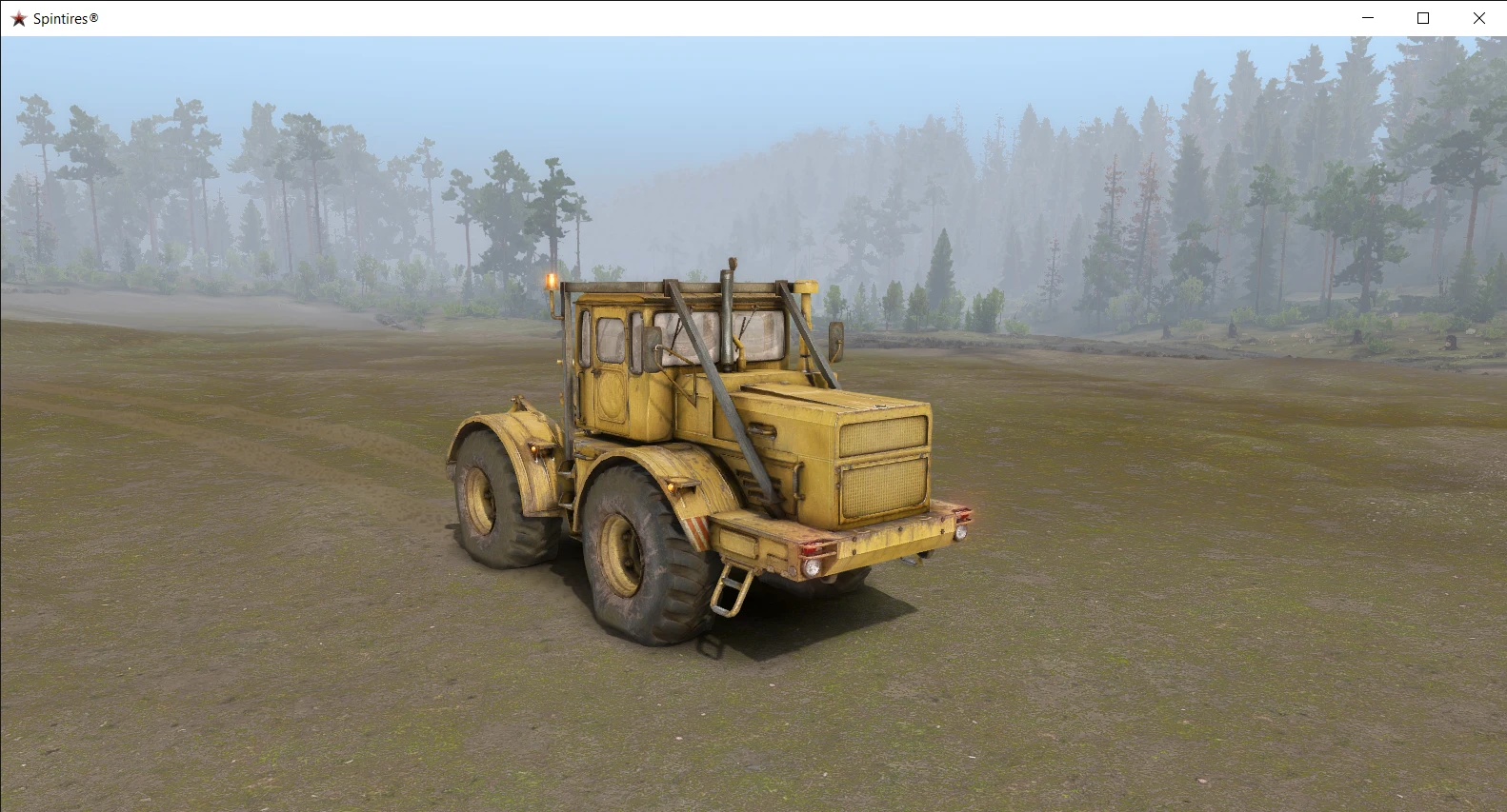 Spintires "Трактор Кировец К-700"