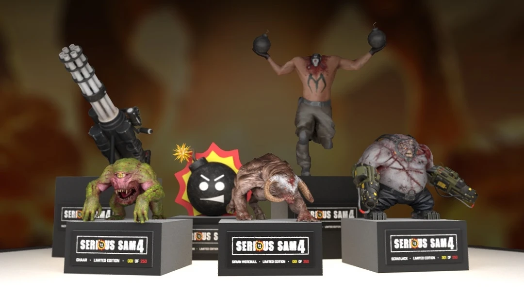 Анонсировано коллекционное издание и фигурки Serious Sam 4