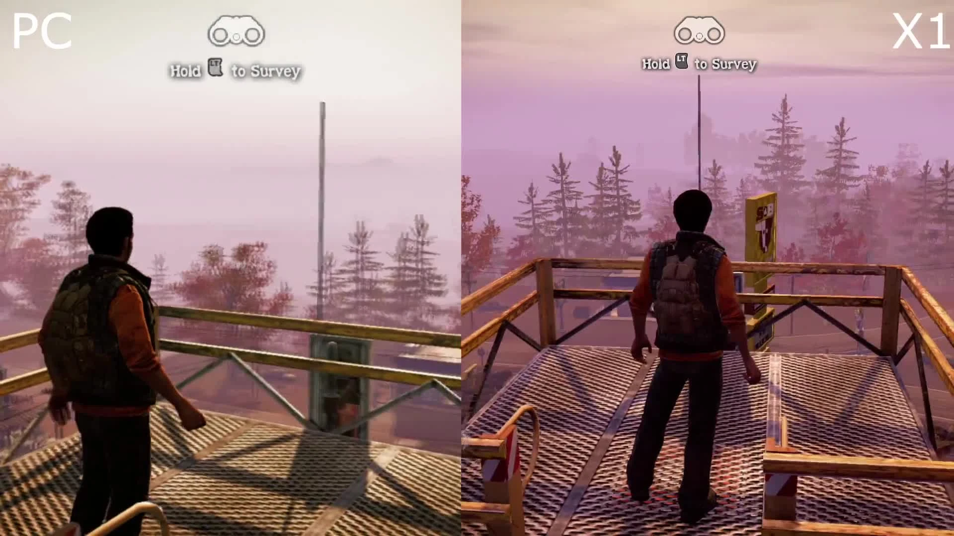 State of Decay Year One Survival Edition "Сравнение версий для Xbox One vs PC"