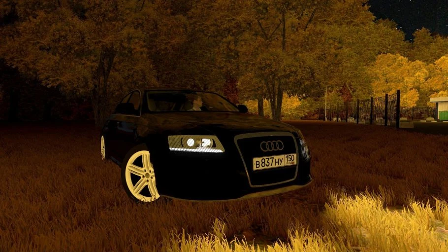 Игра City Car Driving "Audi A6 C6 3.0 TDi Quattro для 1.5.8"