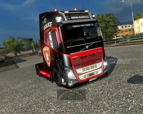 ETS 2 "Police Volvo 2013 V2"