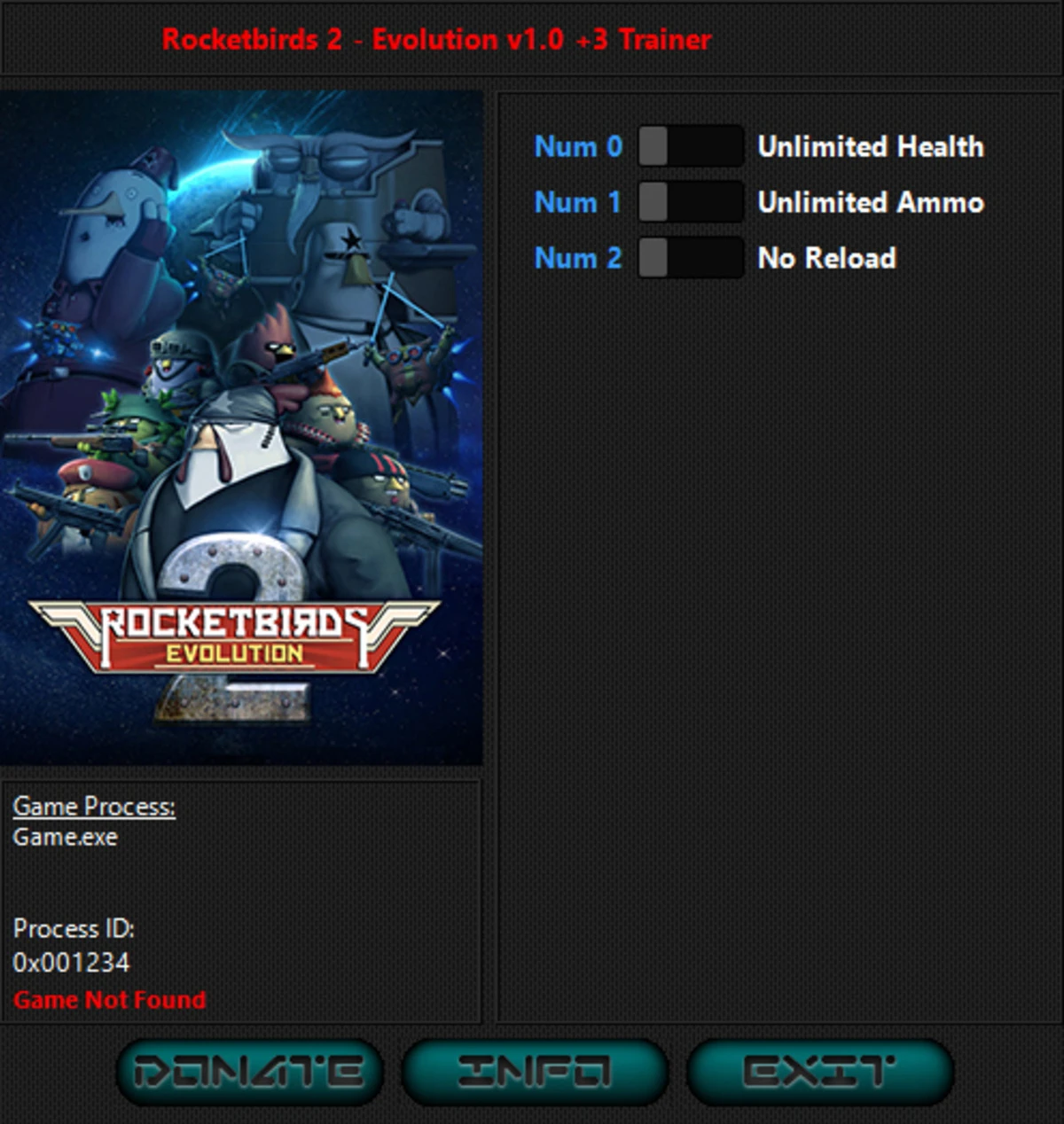 Rocketbirds 2: Evolution "Трейнер +3" [1.0] {iNvIcTUs oRCuS / HoG}