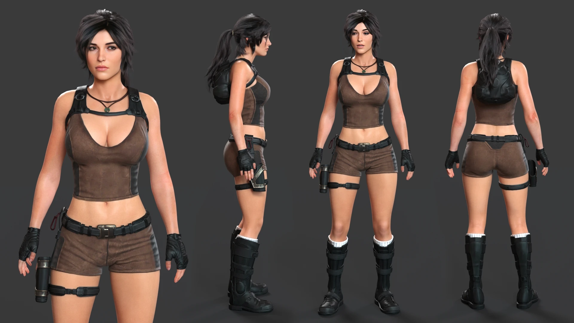 Rise of the Tomb Raider "Лара Крофт в классическом наряде"