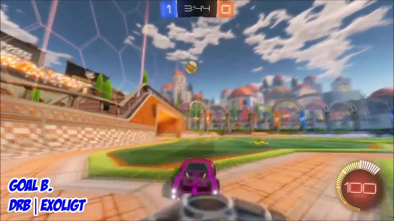 Rocket League - Топ лучших забиваний Августа