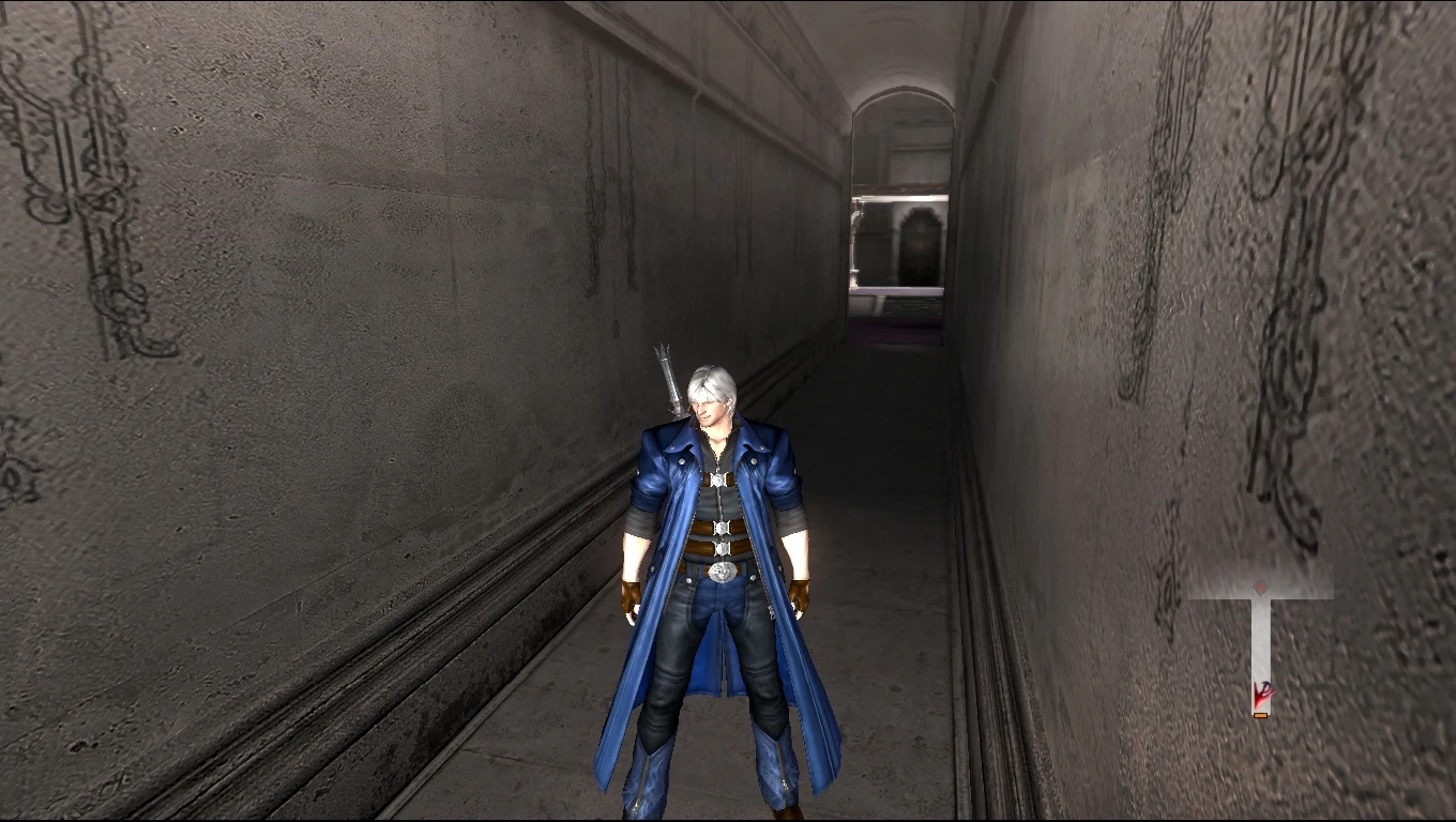 Devil May Cry 4 "Синий костюм Данте из Street Fighter 5"