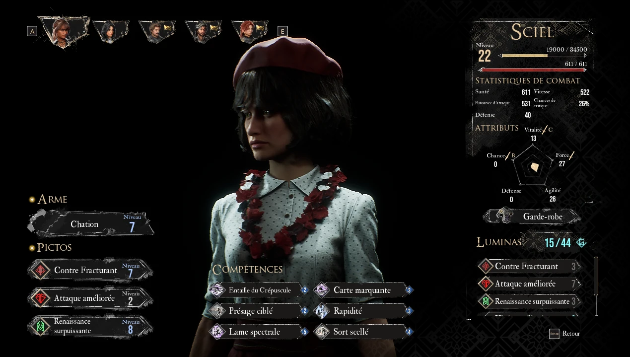 Clair Obscur: Expedition 33 "Софи заменяет Сиэль"