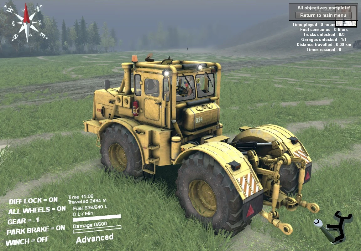 Spintires "Кировец К-700А Официал"