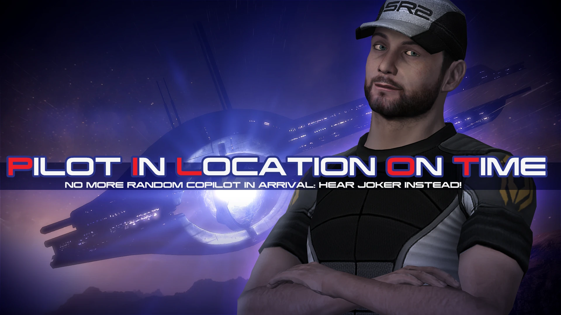 Mass Effect Legendary Edition "Мод заменяет случайного второго пилота в DLC прибытие на Джокера" [v1.2]