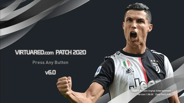 eFootball PES 2020 "DLC 8.0 fix для VirtuaRED Patch v5"