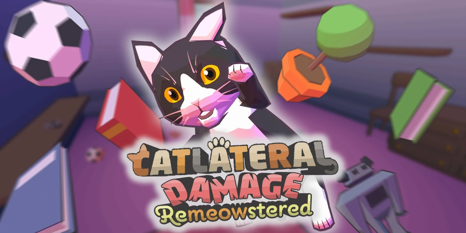 Видео игрового процесса симулятора кошки-вредителя Catlateral Damage: Remeowstered