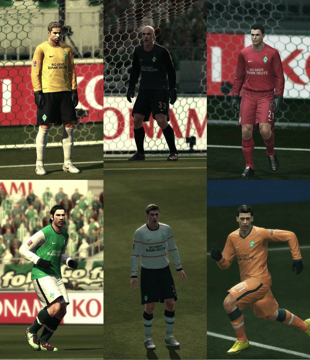 PES 2009 "Bremen 09/10 Kit Set by Nicklaaas"