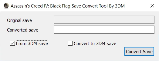 Assassin's Creed 4: Black Flag: Конвертер Сохранений / Save Converter by 3DM