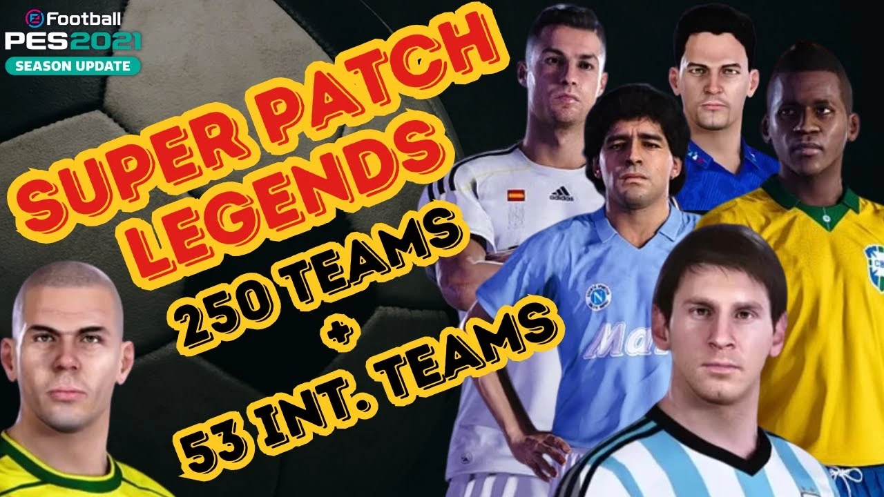 eFootball PES 2021 "Файл опций Super Legend Patch" [1.0] {Mestre Kamika}
