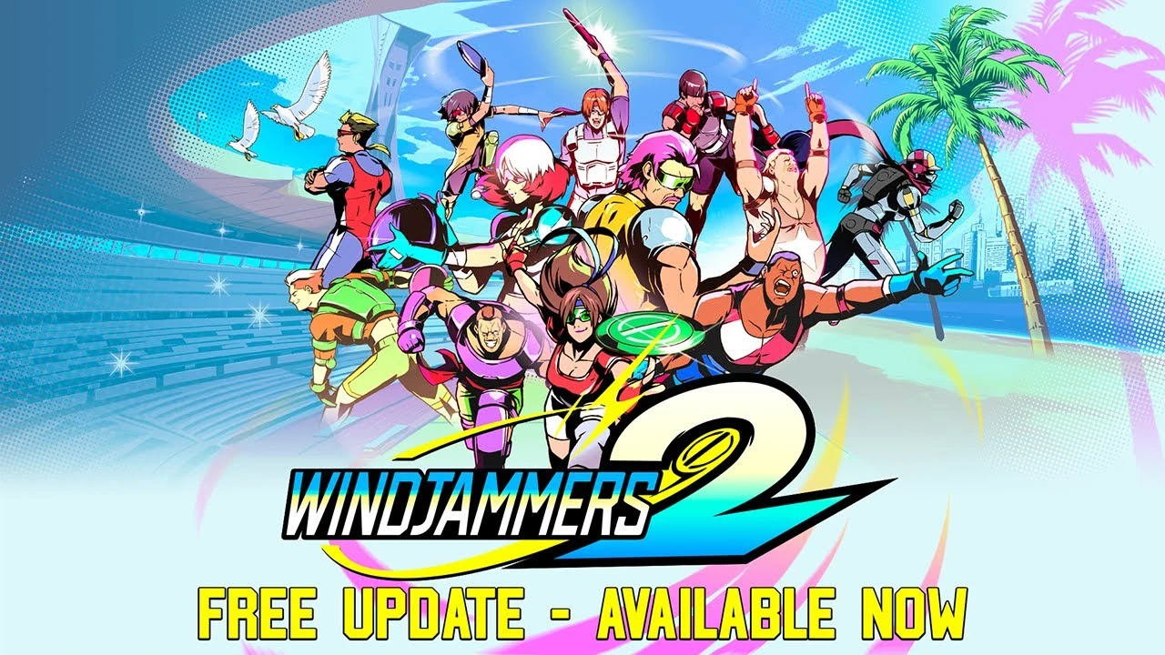 Для Windjammers 2 вышло свежее обновление с новыми персонажами, режимами и полным кросс-плеем