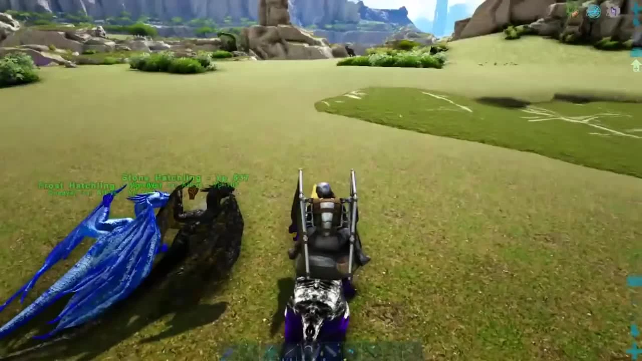 Дракон ГИБРИД и Огненный ВОЛК - ELEMENTAL ARK Survival #30