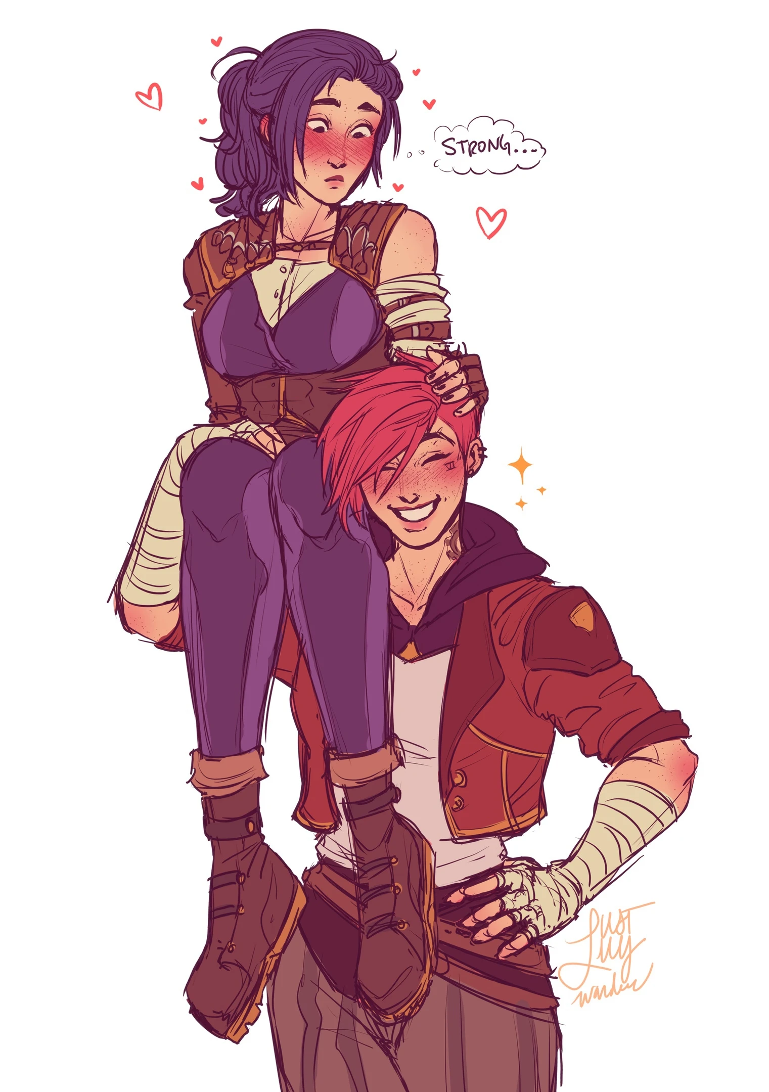 Сильная подружка