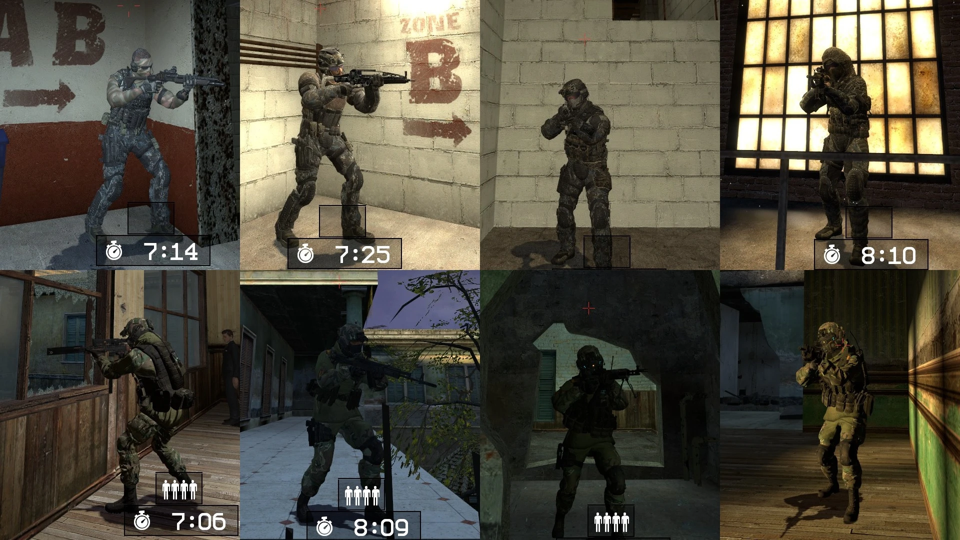 Counter-Strike: Source "Call of Duty: Advanced Ghosts Ops"