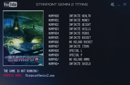 Starpoint Gemini 2: Titans: Трейнер/Trainer (+12) [1.9] {LIRW / GHL}