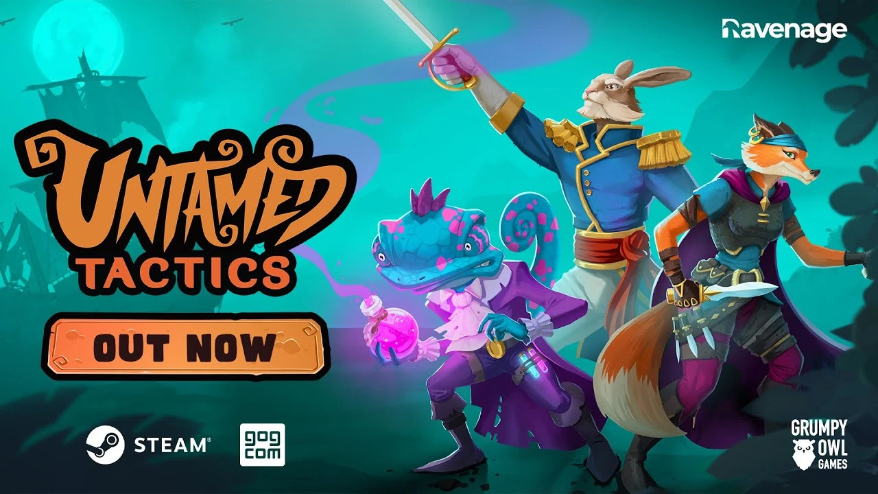 Пошаговая приключенческая ролевая игра Untamed Tactics вышла на ПК