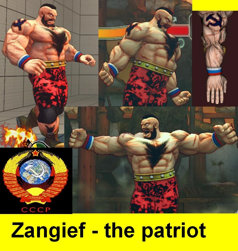 Street Fighter 4 "Zangief - the patriot"