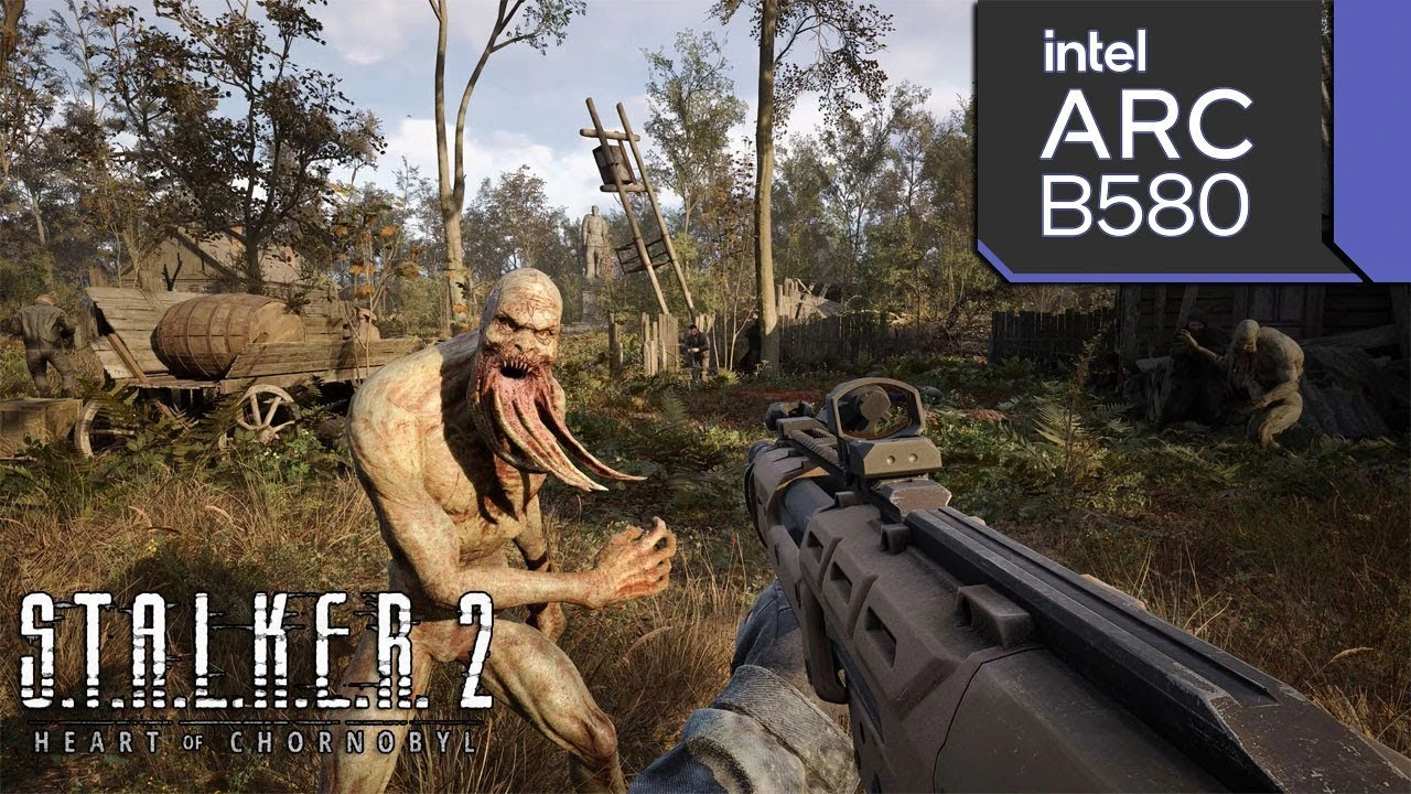 S.T.A.L.K.E.R. 2 год спустя на Intel ARC B580 с ультра-графикой