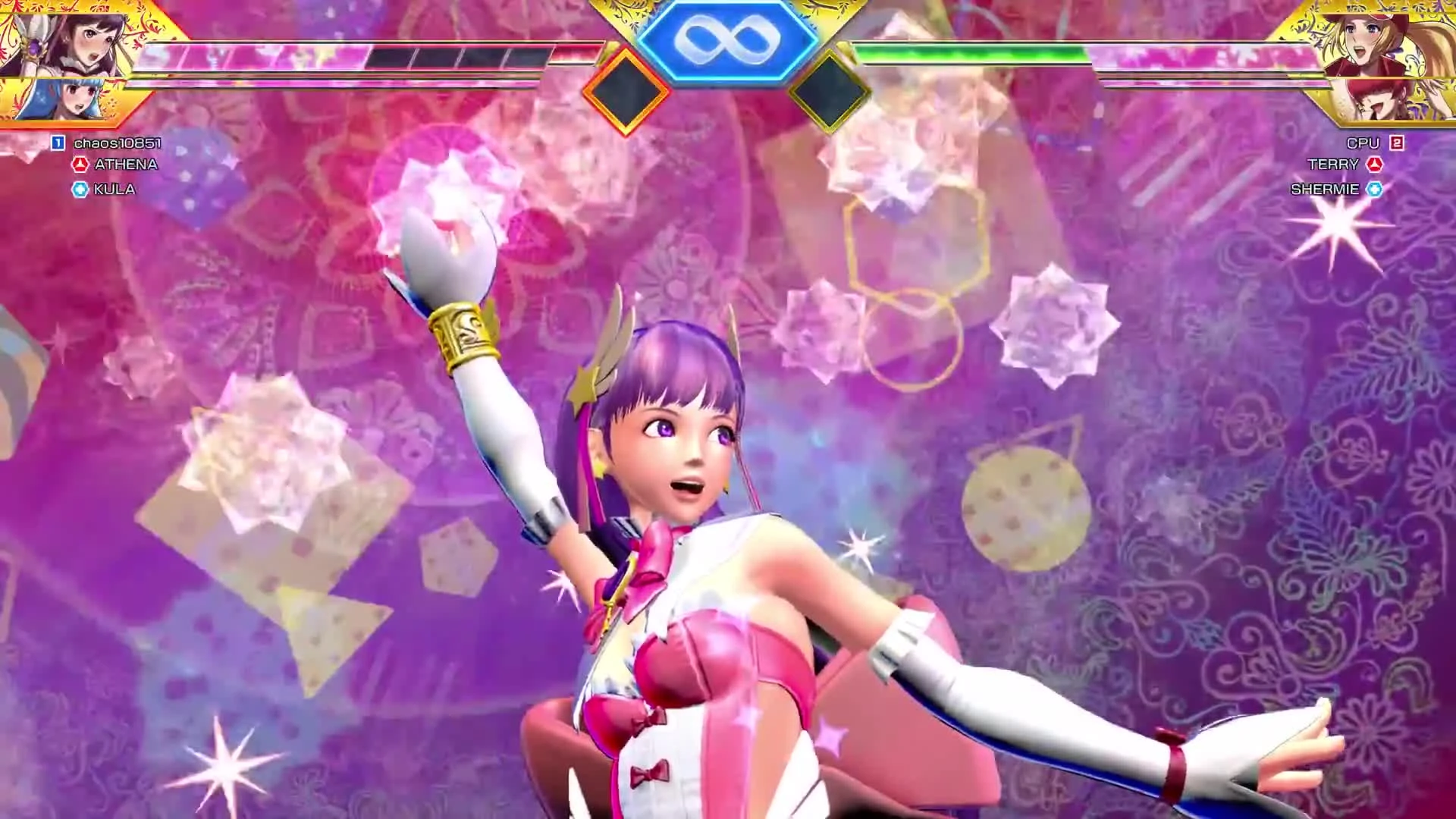 Все суперы из SNK Heroines Tag Team Frenzy