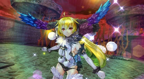 Трейлер с трансформациями Арнас из Nights of Azure (Yoru no Nai Kuni)