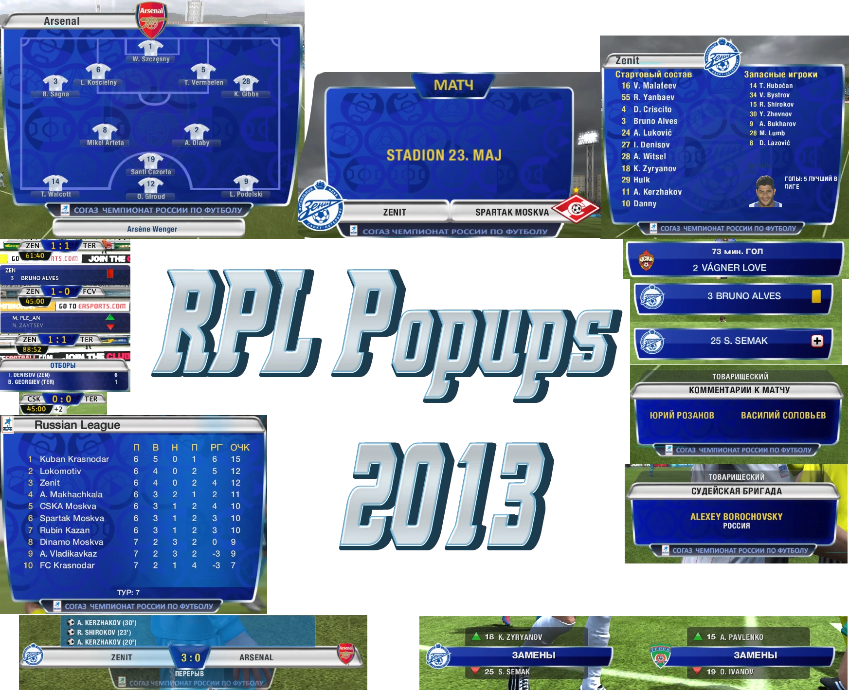 FIFA 13 "RPL Popups 2013"