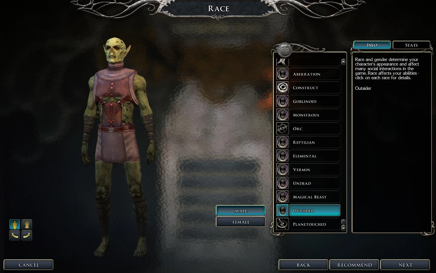 Neverwinter Nights 2 "New races"