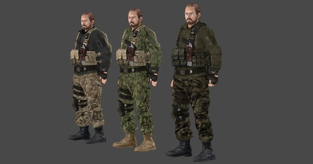 Resident Evil: Revelations 2 "Tactical Barry (multiple camo choices) [Updated to v1.11]"