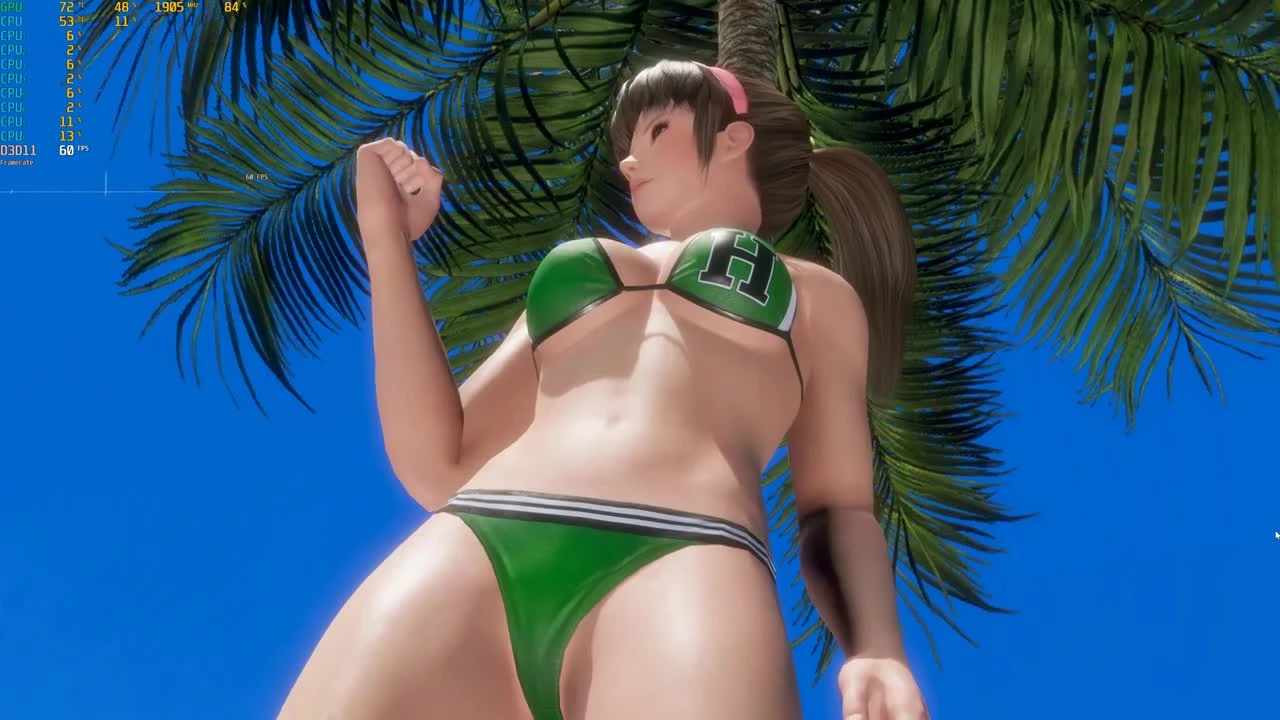 Компиляция всех купальников коллекции "Seaside Eden" в Dead Or Alive 6 в одном ролике