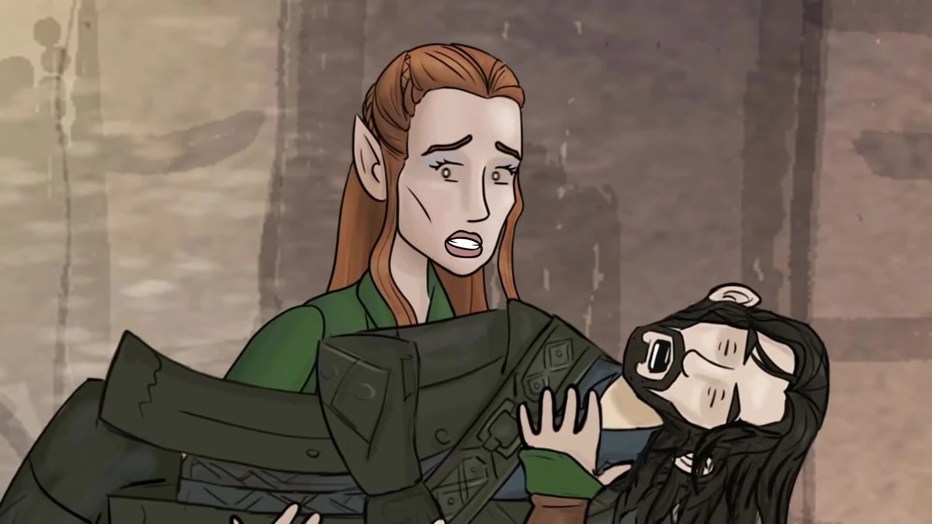 Мульт: Хоббит: Битва пяти воинств - Как это должно было закончиться