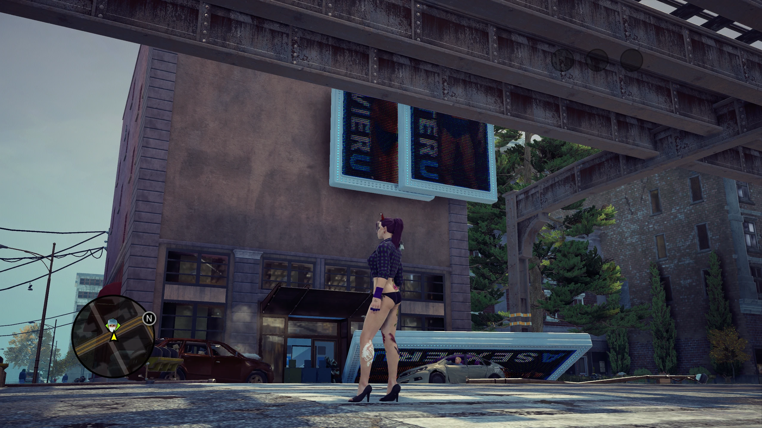 Saint's Row The Third Remastered "Больше разрушаемых объектов"