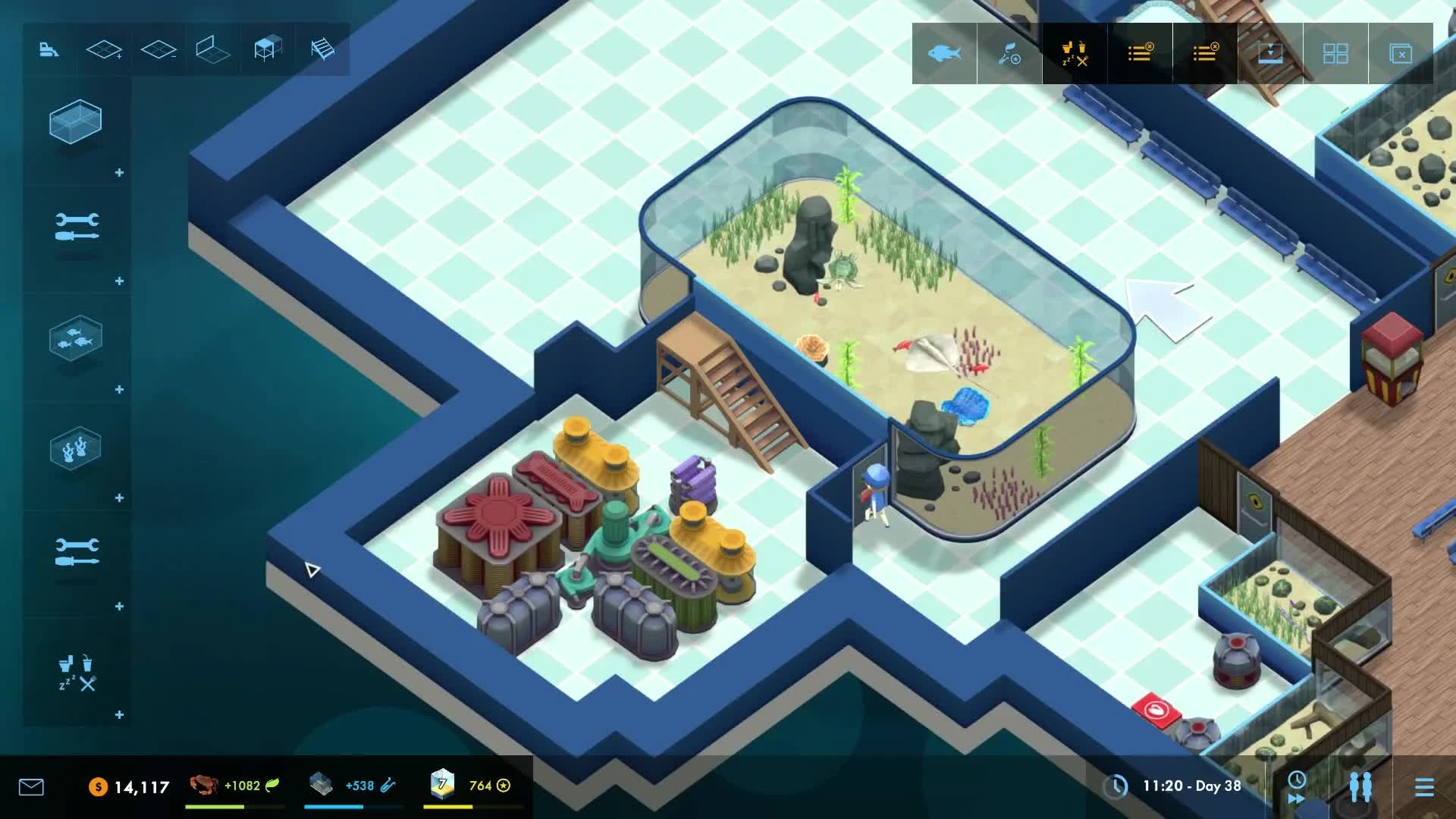 Симулятор по управлению парком развлечений Megaquarium выйдет в октябре на PlayStation 4