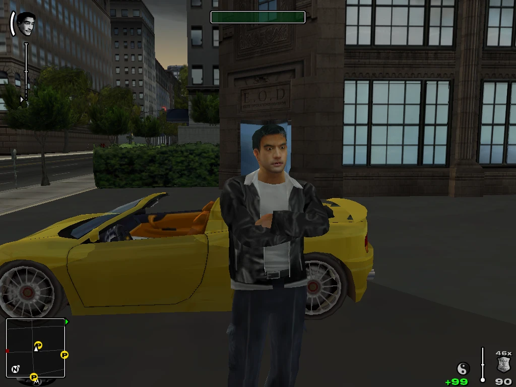 True Crime: Streets of LA "Ник в одежде Маркуса из True Crime 2"