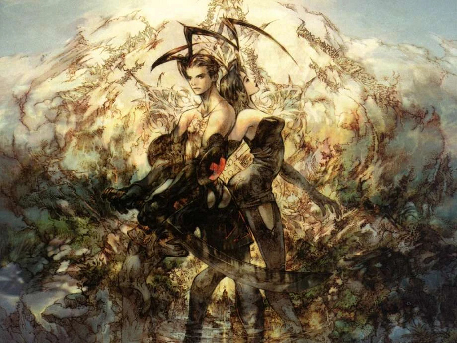 Digital для игр: Концепт арт персонажей по игре Vagrant Story.